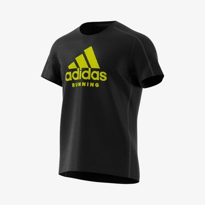 POL ADI GJ6472 RUN LOGO TEE M